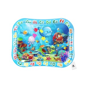 Topika Water Mat For Baby Inflatable Water Tummytime Thickened&Durable PVC