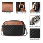 Topika - Ladies Crossbody Bag for Women Small Shoulder Bag with Wide Strap