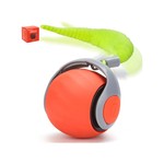 Topika Interactive Cat Ball Toy with Tail, Auto Rolling & 2 Speeds