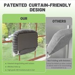 Topika Foldable Cat Window Hammock With Strong Suction Cups, Washable Bed