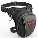 Motocentric Expandable Motorcycle Leg Bag Thigh Bag Waterproof Waist Bag