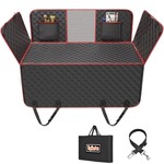 Topika Dog Car Seat Cover Hammock Waterproof Hard Bottom Extra Space