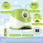 Topika Automatic Tennis Ball Launcher for Small Dogs and Fetch Play