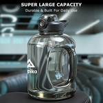 Topika Water Bottle with Straw 2600ml Large Capacity BPA-Free Sports Bottle