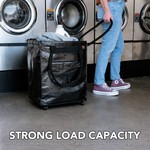 Topika Foldable Washing Basket,90L Large Laundry Basket With Wheels