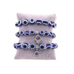 Hamsa and Evil Eye Bracelet