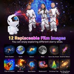 Topika Astronaut Galaxy Projector Light Space Night Light For Bedroom Kids
