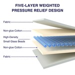 Topika Cooling Weighted Blanket for Adults, 9kg Heavy Blanket 203 x 220cm
