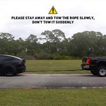 TopikaAuto 4.5T 9T Heavy Duty All Terrain 6m Tow Recovery Strap with Hooks