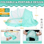 Baby Mosquito Net Bed Tent, Baby Shelter for Mosquitoes with Toys