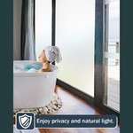 Topika- 45/90cmx1000cm Static Frosted Window Film, Privacy Film, Anti-Glare