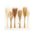 Topika Dried Pampas Grass Decor 100pcs Artificial Flowers for Home, Wedding