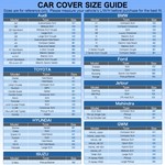 TopikaAuto 6-Layer Car Covers UV Rain Resistant Protection Waterproof SUV