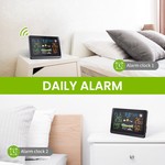 Topika Wireless Weather Station Thermometer, High-Definition Color Display