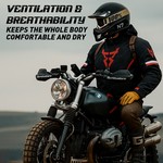 Motocentric Motorcycle Jacket for Men Motorbike Jacket with Full Protection