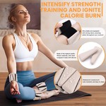 Topika Wrist & Ankle Weights Adjustable Silicone Weights Total