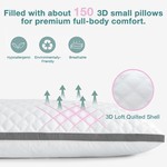 Topika - Full Body Pillow for Adults Long Pillow for Bed, Sleepers Pillow
