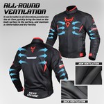 Motocentric Motorcycle Jacket for Men Motorbike Jacket with Full Protection