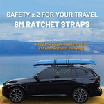 Topika Kayak Roof Rack Soft Pads Universal Car Carrier 5pcs Set