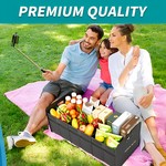 TopikaAuto - 100L Car Trunk Storage Organiser, Foldable Car Boot Organiser