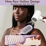 Topika - Curl Defining Brush, Vented Curly Hair Brush for Wet & Dry Hair