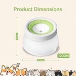 Topika Pet Floating Water Bowl Anti Spill, Pet Slow Water Bowl