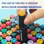 Topika Creative Markers Eco-friendly, Refillable, With Smooth, Vibrant Ink