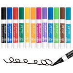 ZEYAR - Whiteboard Marker Set, Fine Tip, Low Odour, Clear Writing, 3 Options