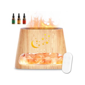 Topika Essential Oil Diffuser with Flame Effect, Aromatherapy Oil for Sleep