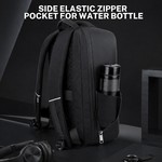 Topika Hard Shell Laptop Backpack With Anti-Theft Lock & USB Charging