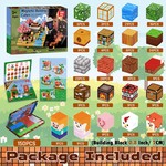 Topika 150 Piece Magnetic Blocks, Magnetic Building Cubes for Kids 3 Years+