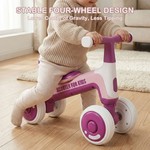 Topika Toddler Bike Balance Bike 4 Wheel Ride-On Toy, 12-30M