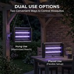 Topika Fly Catcher Lights 20W T5 Mosquito Lamp Electric Insect Zapper Black