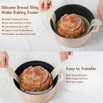 Topika - Bread Proofing Basket Set, Baking Supplies Kit for Sourdough Bread