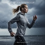 Topika - Earpods With Hooks Hooked Earphones Waterproof Earbuds