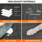 Topika Hard Bottom Dog Car Seat Cover Waterproof Hammock
