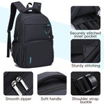Topika 21L Orthopaedic Waterproof School Backpack, Lightweight Travel Bag
