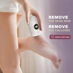 TopikaHome - Foot Callus Remover Electric Rechargeable 3-Speed Foot File