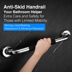 Topika Shower Grab Bars for Wall Safety Bathroom Handicap Handle for Senior