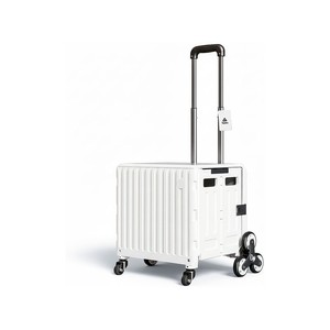 Topika Carts with Wheels Folding Foldable Cart Stair-Climbing Box