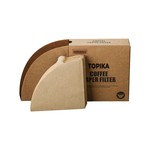 Topika V60 Pour Over Coffee Paper Filters 100Pcs Cone Coffee Filter Papers