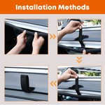 TopikaAuto - 840D Waterproof Car Roof Luggage Bag Carrier Bag, 425L/568L