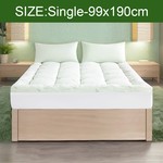 Topika Bamboo Mattress Topper Cooling Pillow Top Protector, 3 size Optional