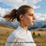 Topika - Adjustable Ear-hook Bluetooth headphones, Open Ear Bluetooth 5.4