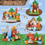 Topika 100 Pieces Magnetic Blocks, Magnetic Cubes, Magnetic Building