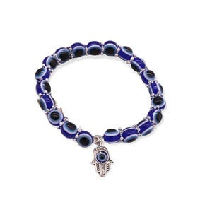 Hamsa and Evil Eye Bracelet