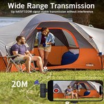 Topika Wireless Microphone for iOS & Android, with Noise Reduction & 6h