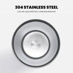 Topika - 350ml 304 Stainless Steel Coffee Cup, Iced Coffee cups for Travel