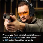 PROHEAR Shooting Ear Protection Earmuffs NRR 23dB Electronic Ear Protectors