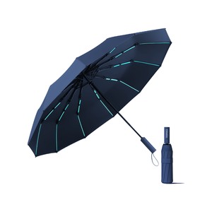 Topika Windproof Travel Umbrella Automatic Folding Windproof & UV-Resistant